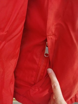 Chaqueta de invierno Berg roja