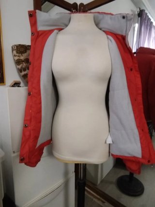 Chaqueta de invierno Berg roja