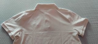 Polo Hollister Blanco Talla M