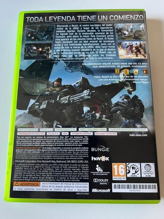 Halo Reach Edición Limitada Xbox 360