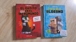 2 Libros infantiles CUBE KID  tapas dura.