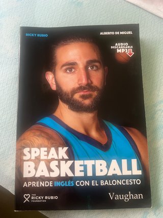 Libro baloncesto para aprender ingles