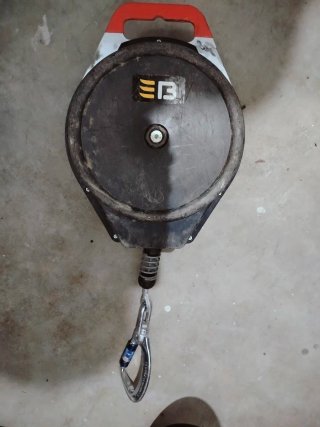Retráctil anticaídas EN 360