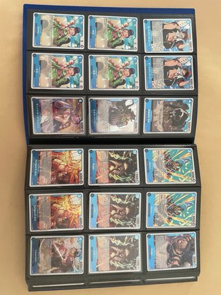 315 Carte One Piece Rare + Raccoglitore