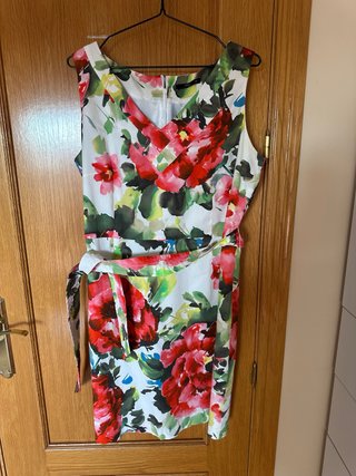 Vestido Yera floral talla 46
