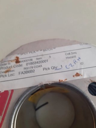 Cavo coassiale RG 179 COAX   Sconto del 50%