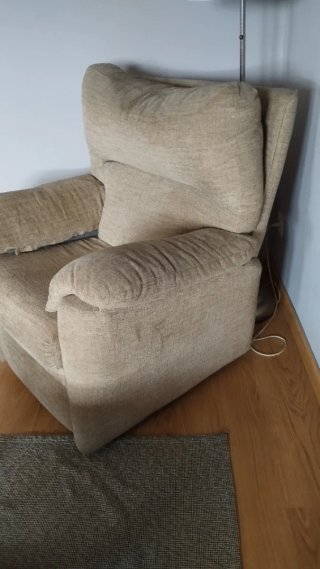 Butacas Reclinables Beige.