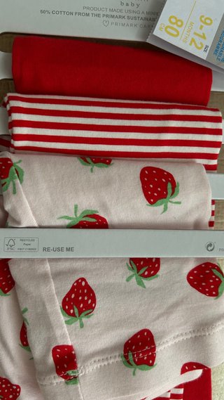 Pantalones para bebé Primark 9-12 meses