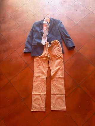 Conjunto de traje para comunión/boda niño 10 años
