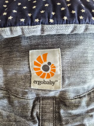 Mochila Portabebés Ergobaby Gris Estrellas