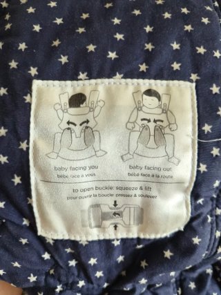 Mochila Portabebés Ergobaby Gris Estrellas