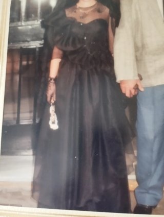 Vestido de fiesta negro