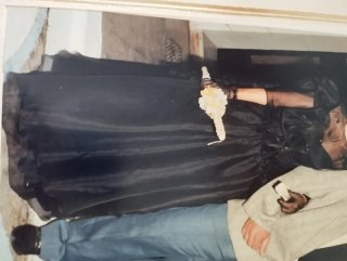 Vestido de fiesta negro
