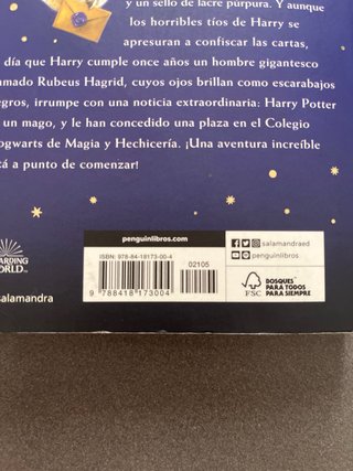 Harry Potter y la piedra filosofal (Harry Potte...