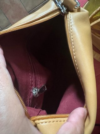 Borsa secchiello effetto specchio