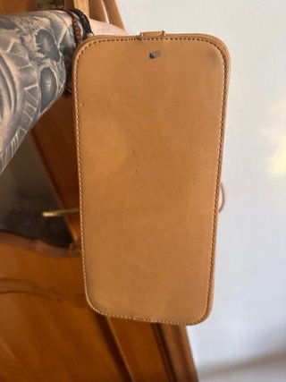 Borsa secchiello effetto specchio
