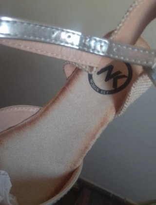 Sandalias Michael Kors Plata