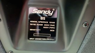 Equipo de Sonido Profesional Sandy 8000 vatios RMS