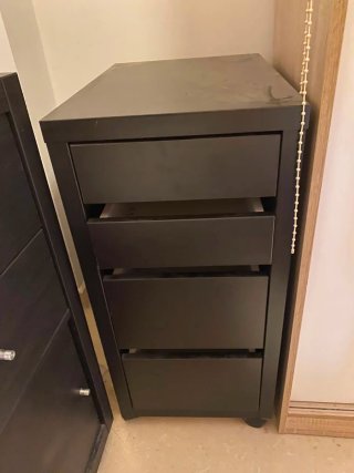 Cajonera negra