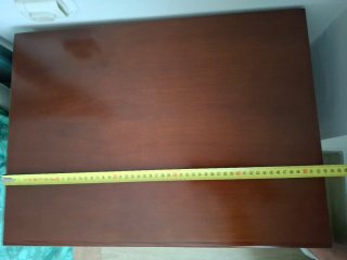 URGE Mudanza 2 Mesitas de noche de madera pino