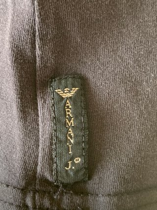 Camiseta Armani Jeans Est 1981 Gris Talla M/L