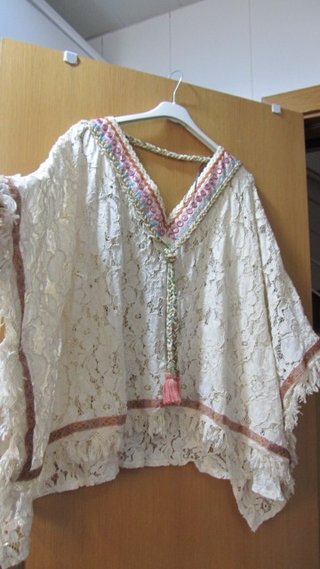 MANZY STYLE Blusa Blanca Talla XXL y mas prendas