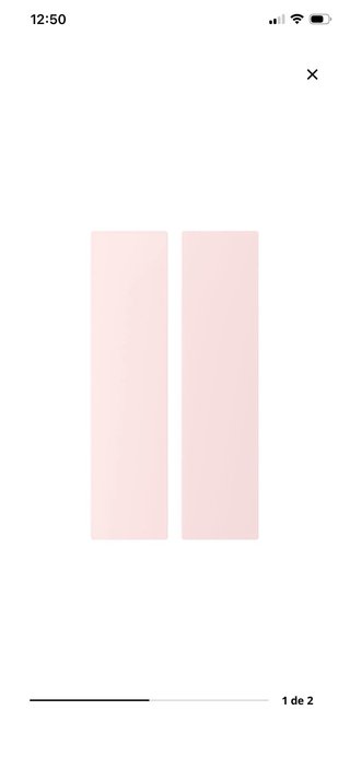 Cama alta IKEA SMASTAD blanca