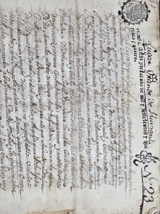 Documento Histórico 1644