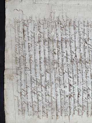 Documento Histórico 1644