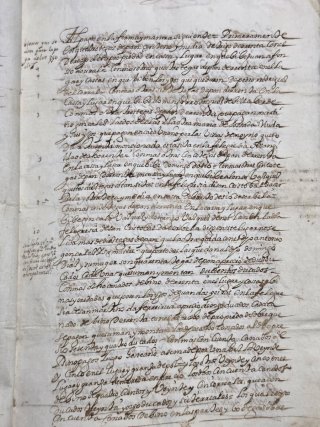 Documento Histórico 1644