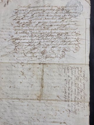 Documento Histórico 1644