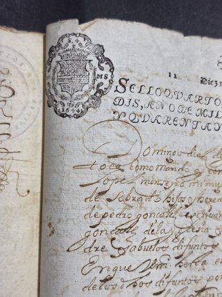 Documento Histórico 1644