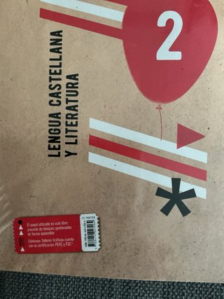 Lengua castellana y literatura 2 Secundaria.