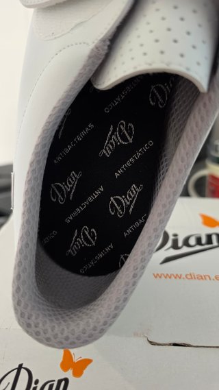 Zapatos Sanitarios Dian Unisex Blancos