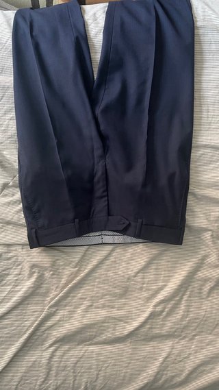 Traje Massimo Dutti Azul