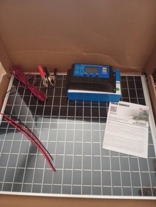 Kit Panel Solar + Controlador 100A