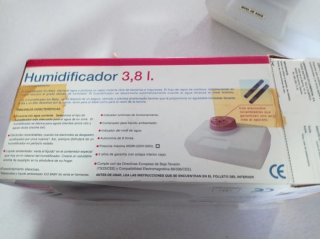 Humidificador 3.8L Rosa y Transparente