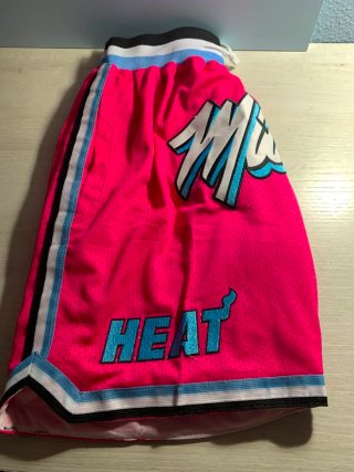 Pantalones Cortos Miami Heat Rosa