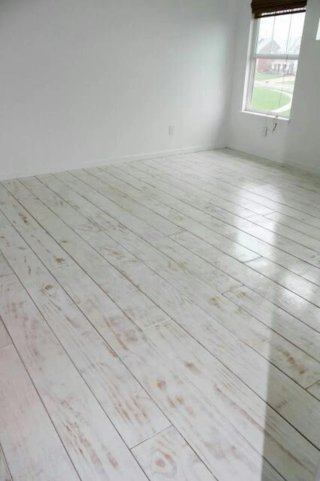 Suelo de madera rústica