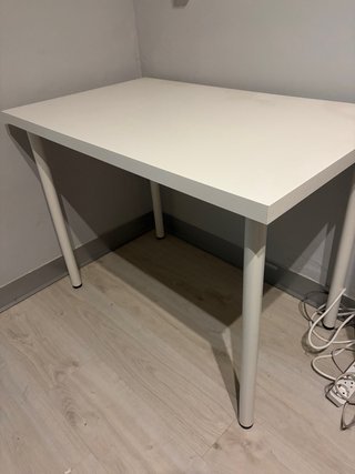 Mesa de escritorio blanca Ikea