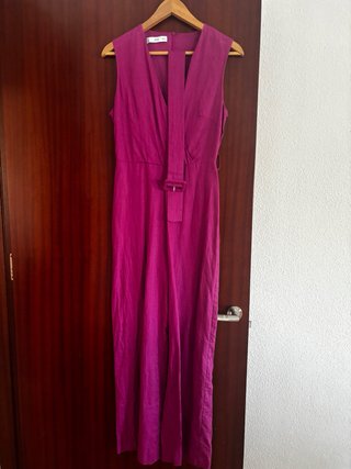Mono Mango Talla S Morado.