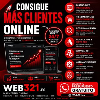 Servicios Web321: Diseño Web y Marketing