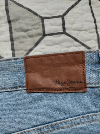 Pepe Jeans Vaqueros Cortos Azules Claros Talla 28.