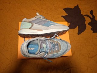 Zapatillas Hoff Beige y Azul, modelo KILIMANJARO