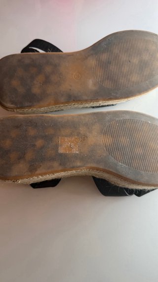 Sandalias plataforma negras