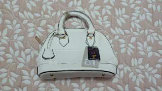 Bolso de mano blanco