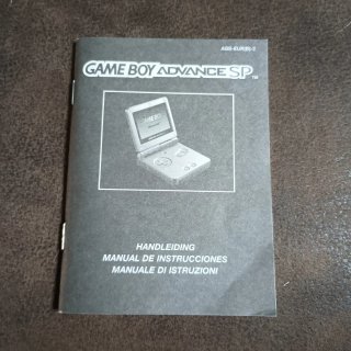 Manual Game Boy Advance SP Nintendo