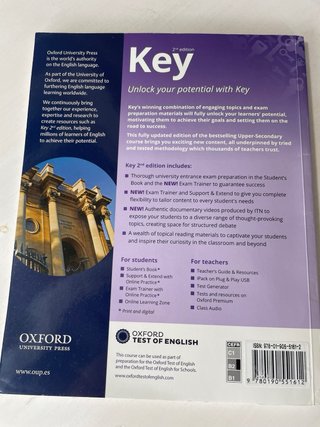 Key To Bachillerato 2Ed 2. Student's Book. LOML...