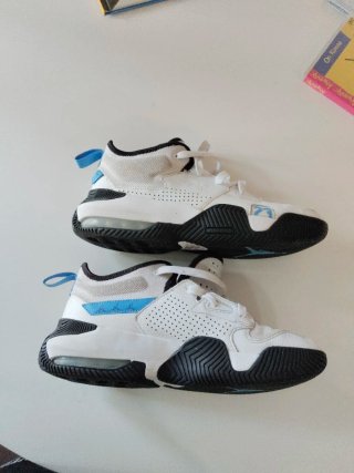 Zapatillas Jordan Blancas y Azules