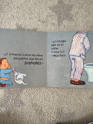 Libro ¡No quiero hacer pipí en el orinal!